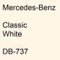 Preview: Mercedes-Benz, Classic White, DB-737.